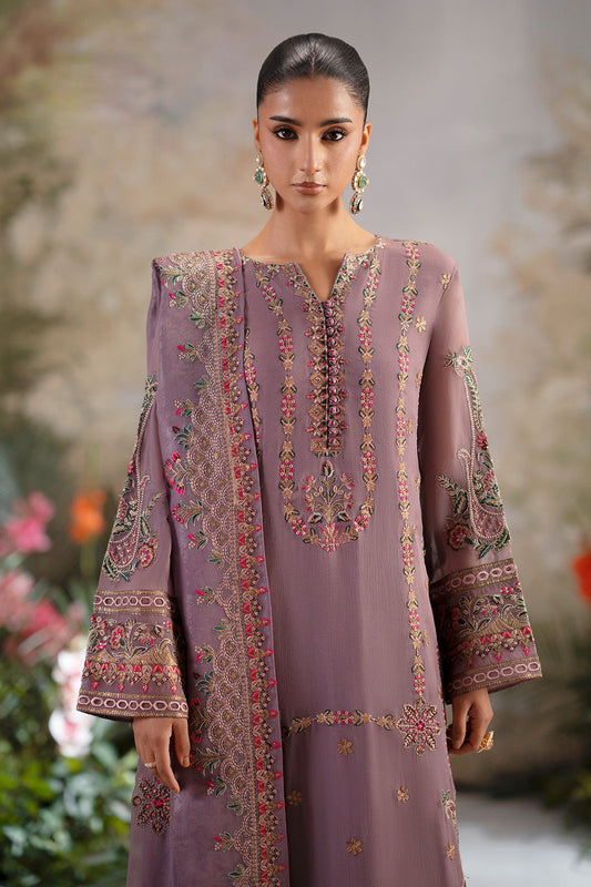 Luxury Chiffon Unstitched by Freesia Premium