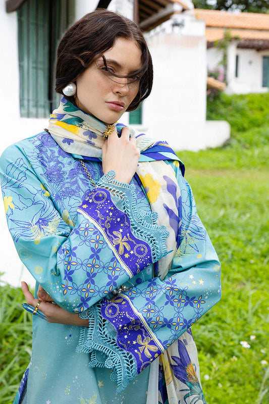 Mirasol By Mushq Hemline Unstitched Cambric Collection