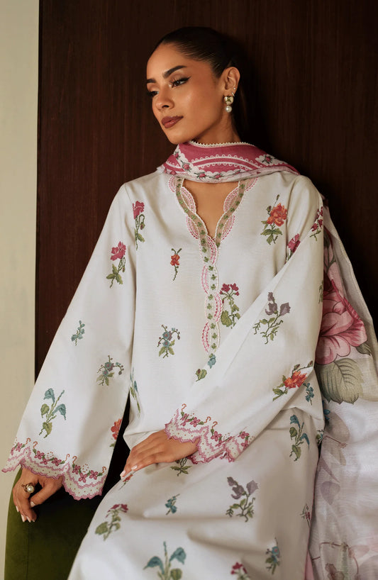 Ilara By Seran Unstitched Cambric Collection 2025