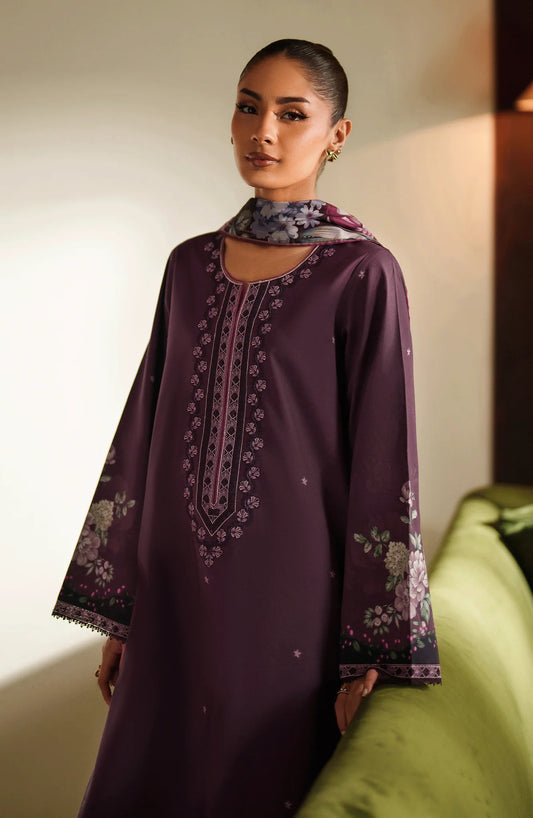 Ilara By Seran Unstitched Cambric Collection 2025