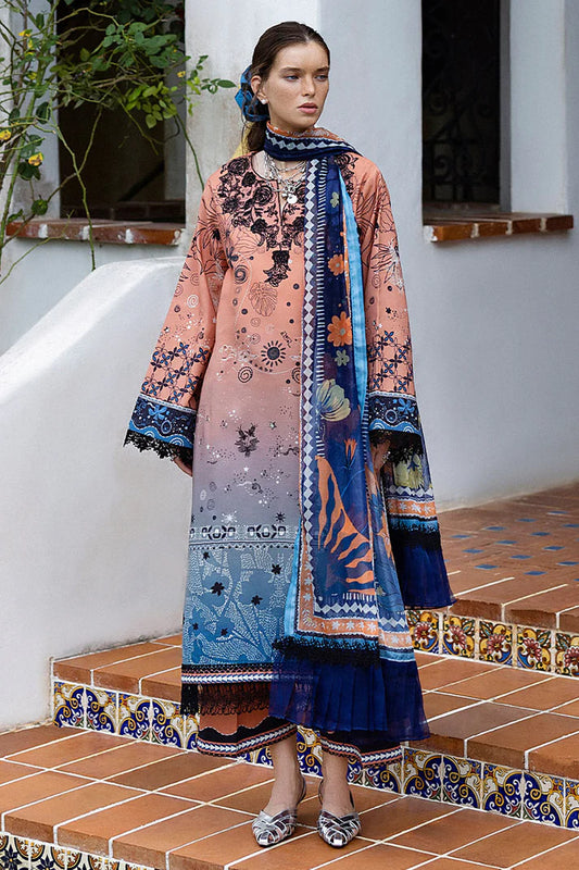 Mirasol By Mushq Hemline Unstitched Cambric Collection