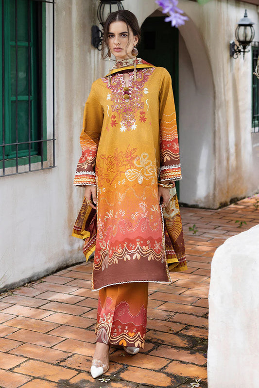 Mirasol By Mushq Hemline Unstitched Cambric Collection