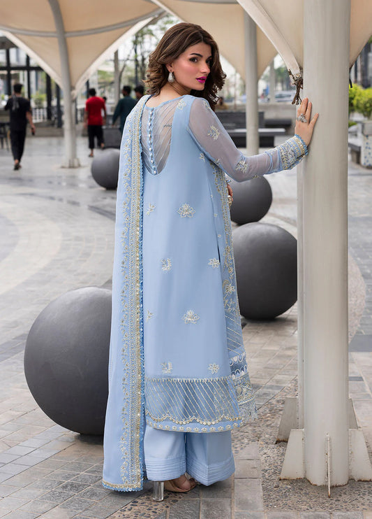 At First Glance Luxury Chiffon Collection by Sahane - First Rain