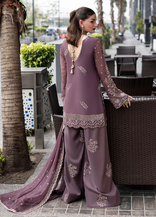 At First Glance Luxury Chiffon Collection by Sahane - Roseate