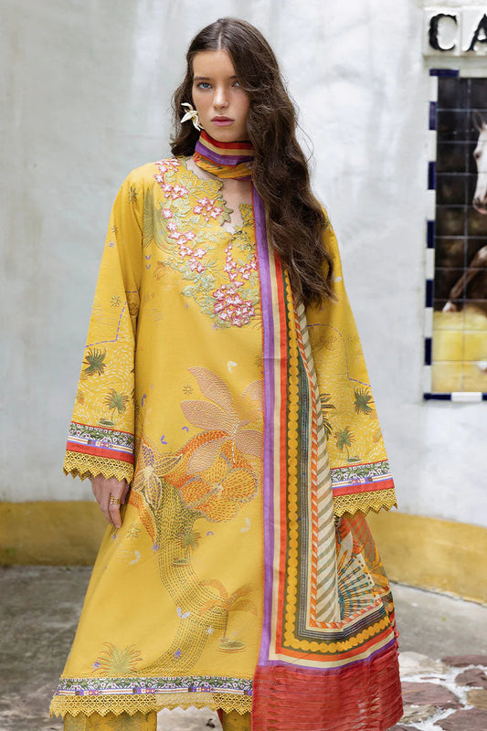 Mirasol By Mushq Hemline Unstitched Cambric Collection