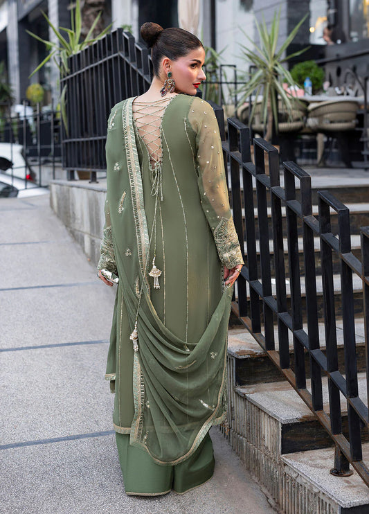 At First Glance Luxury Chiffon Collection by Sahane - Mist