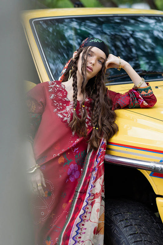 Mirasol By Mushq Hemline Unstitched Cambric Collection