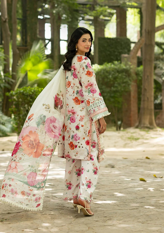 Signature Embroidered Lawn By Elaf Premium