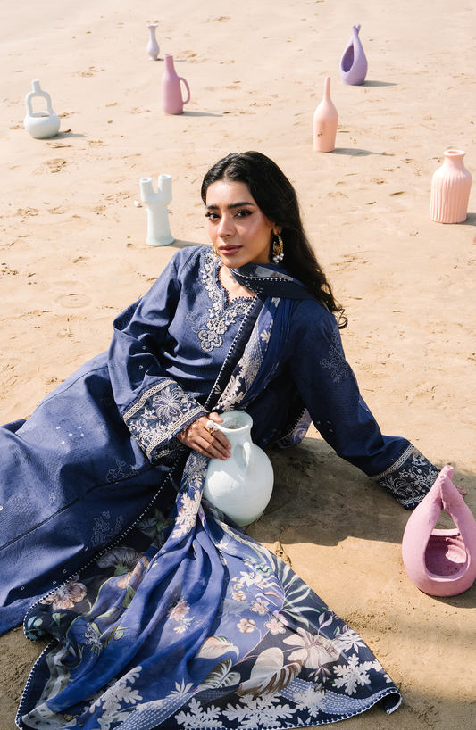 Afsanah - Unstitched Lawn By Seran