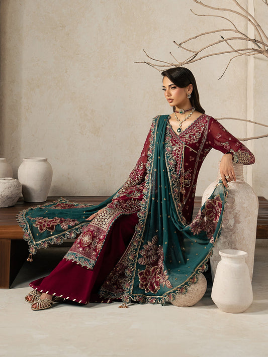 Inaaya Embroidered Chiffon Collection By Gulaal