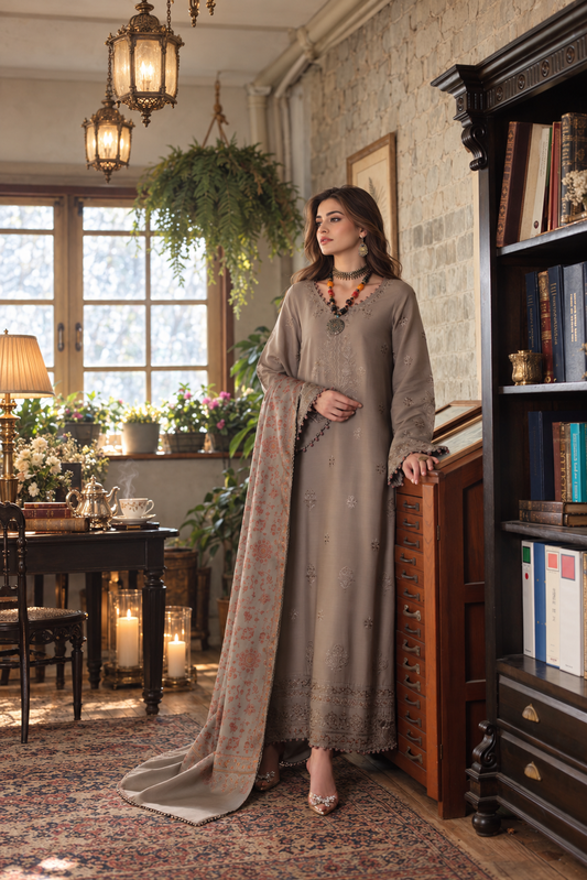 Noor Winter Embroidered Printskhas '26 By Noor By Sadia Asad