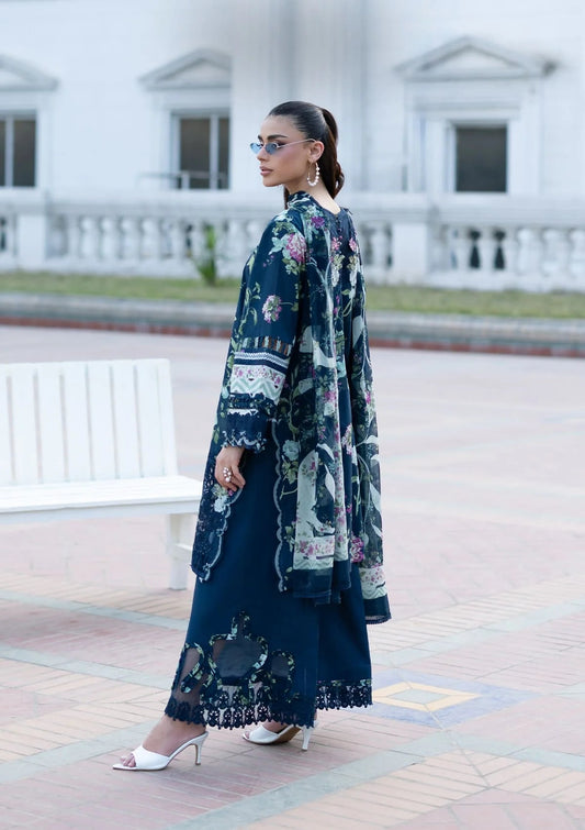 Signature Embroidered Lawn By Elaf Premium