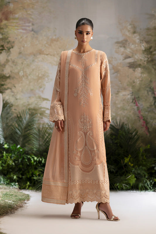Luxury Chiffon Unstitched by Freesia Premium
