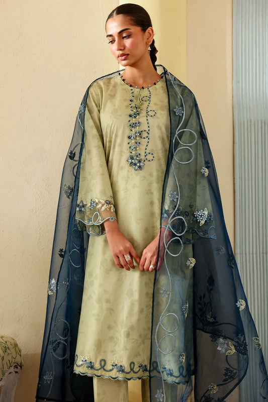 Unstitched Premium Lawn III By Cross Stitch