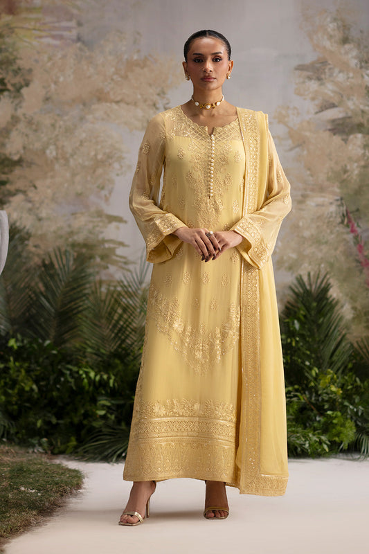 Luxury Chiffon Unstitched by Freesia Premium