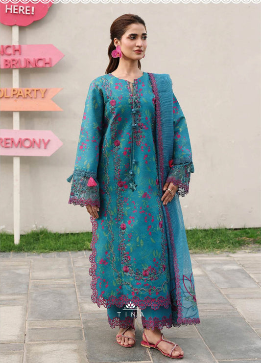 Florence Festive Lawn Collection By Rang Rasiya