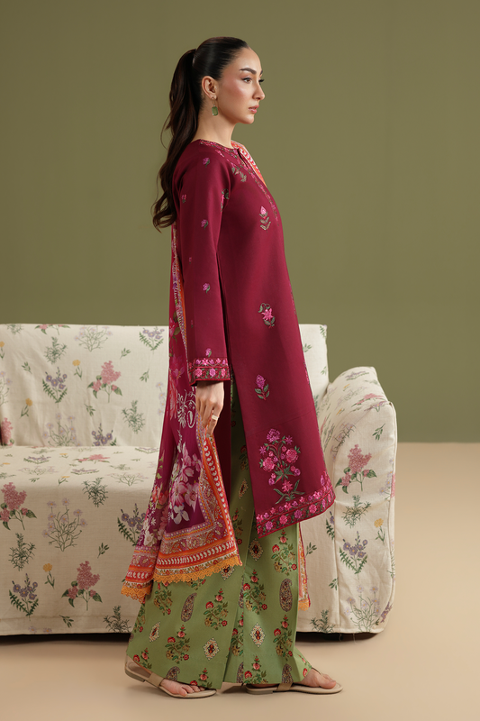 Jahaan Embroidered Lawn Signature Edit By Raj Bari