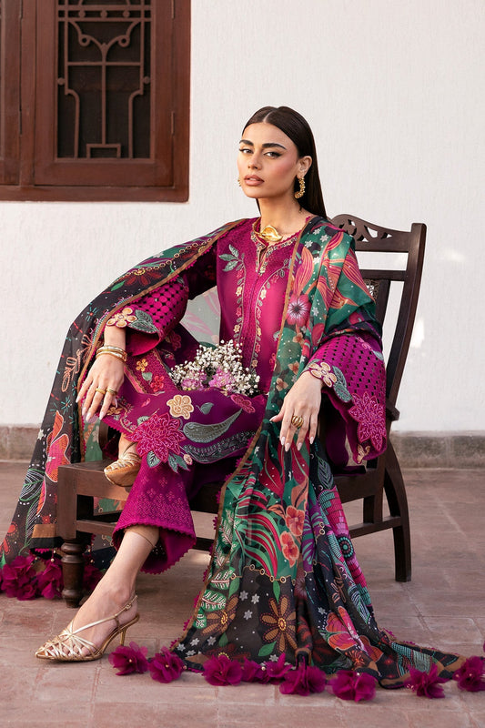 Shahkaar Luxury Lawn Collection by Jazmin