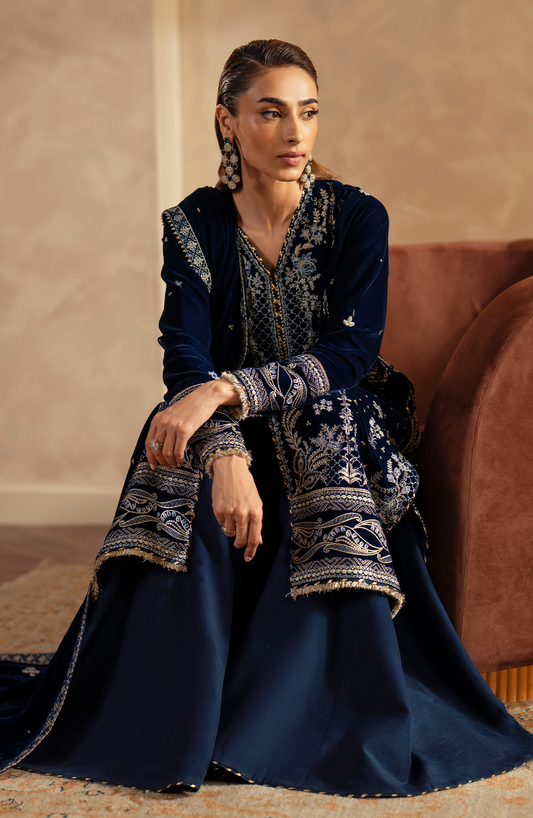 Velmor - Unstitched Velvet Formals - '25 By Seran