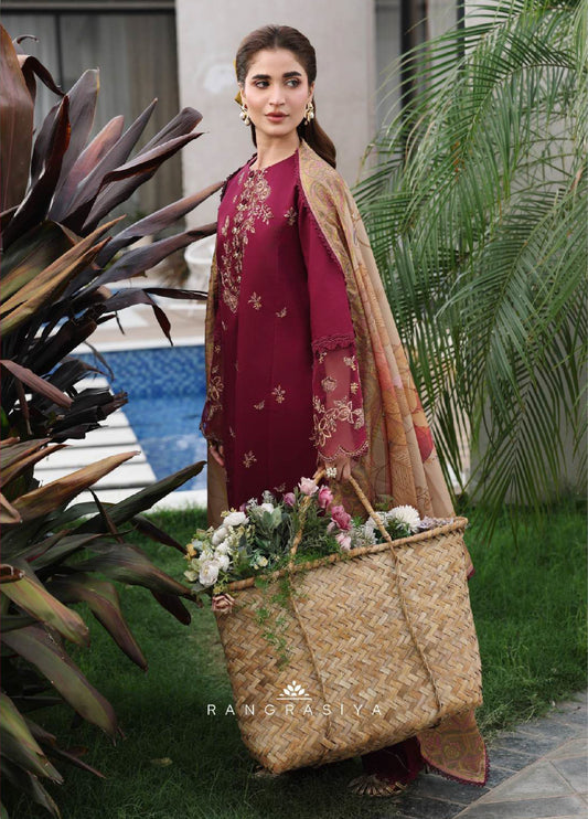 Florence Festive Lawn Collection By Rang Rasiya