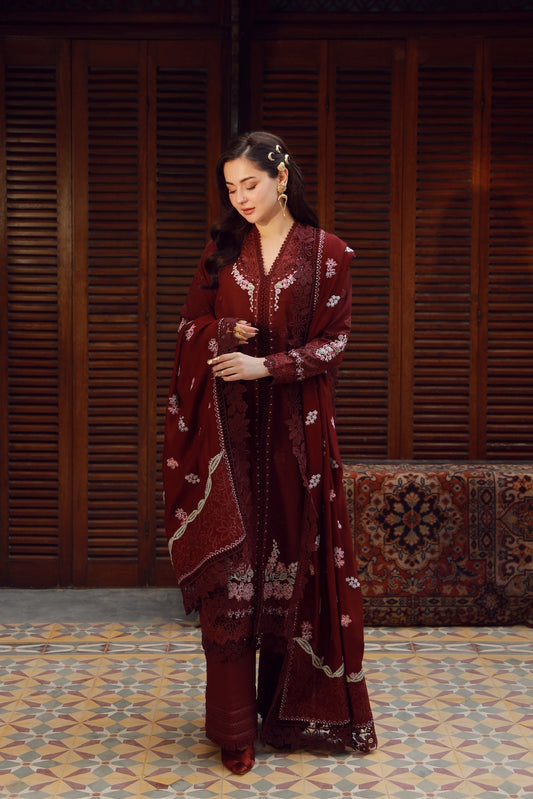 Winter Shawl Collection by Maryam Hussain
