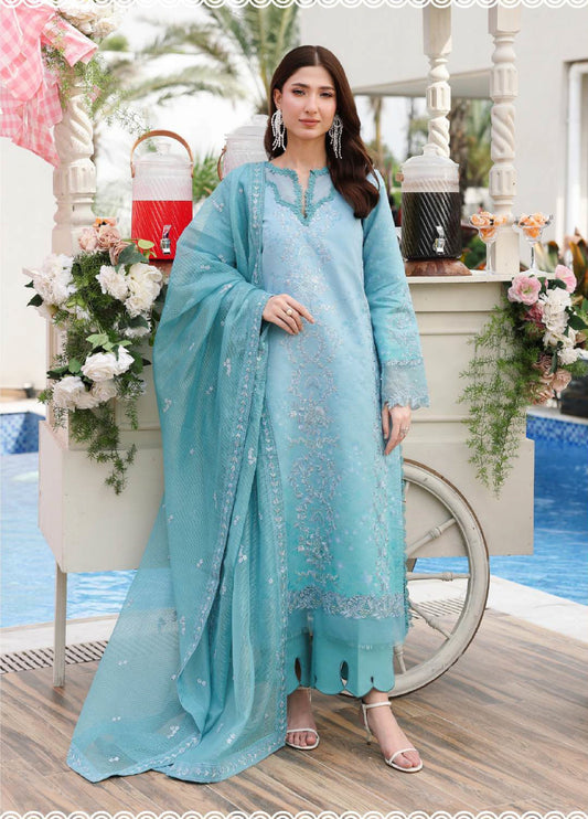 Florence Festive Lawn Collection By Rang Rasiya