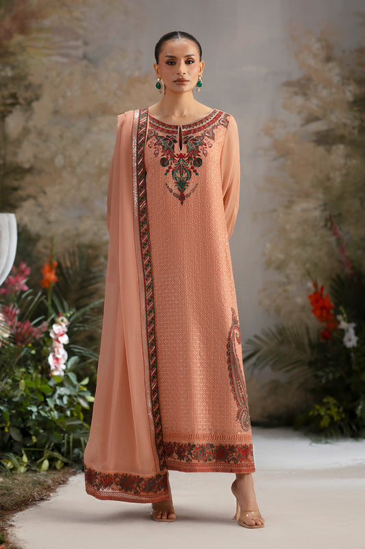 Luxury Chiffon Unstitched by Freesia Premium