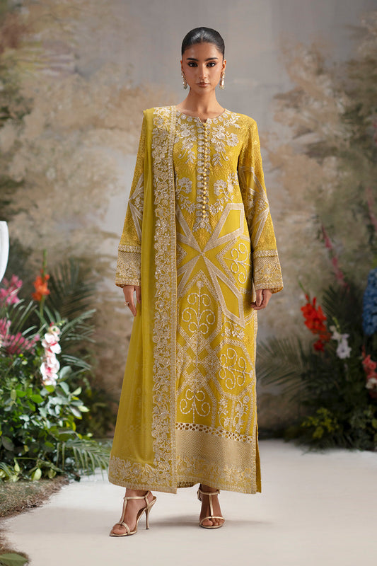 Luxury Chiffon Unstitched by Freesia Premium