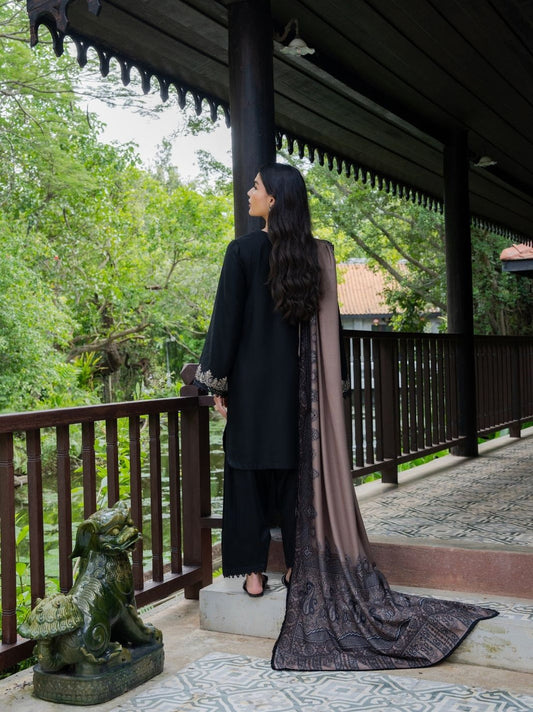 Kashmere Embroidered Wool Edit By Allys