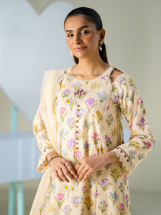 FNF Prints Unstitched Printed Lawn By Faiza Faisal