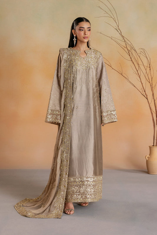 Elara | Unstitched Sheesha Silk Collection By Emaan Adeel