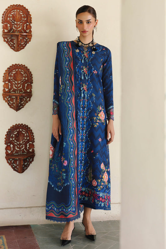 Qprints By Qalamkar Unstitched Linen Printed Collection