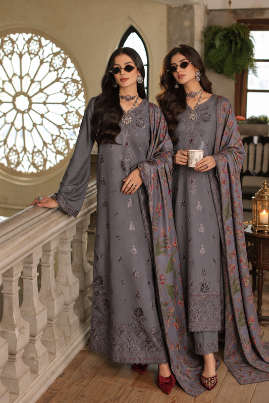 Noor Winter Embroidered Printskhas '26 By Noor By Sadia Asad