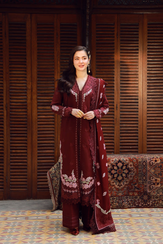 Winter Shawl Collection by Maryam Hussain