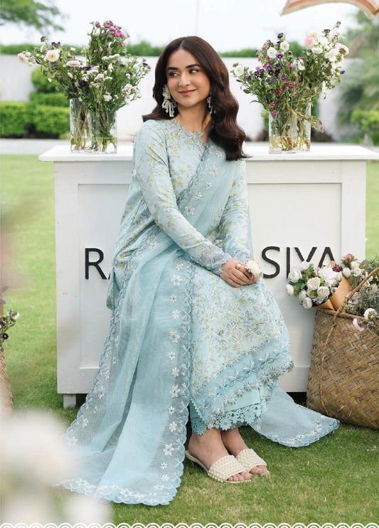 Florence Festive Lawn Collection By Rang Rasiya