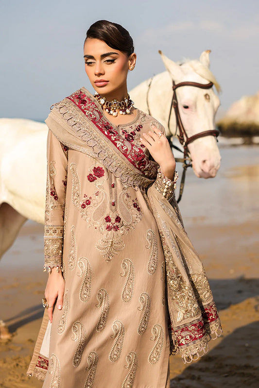 HANIA LUXURY LAWN'26 BY IMROZIA/SERENE