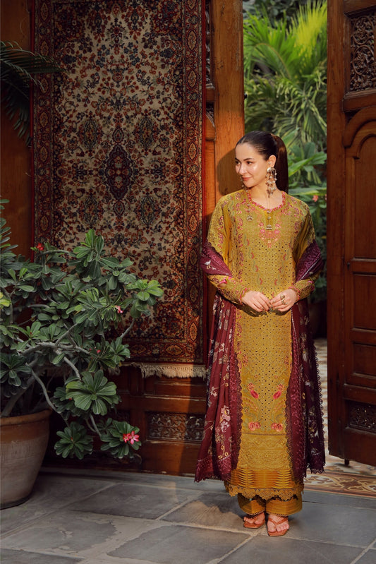 Winter Shawl Collection by Maryam Hussain