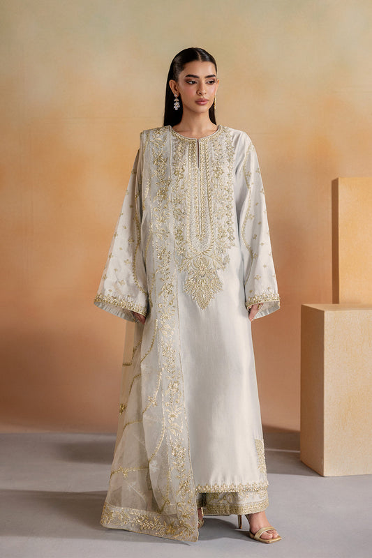 Elara | Unstitched Sheesha Silk Collection By Emaan Adeel