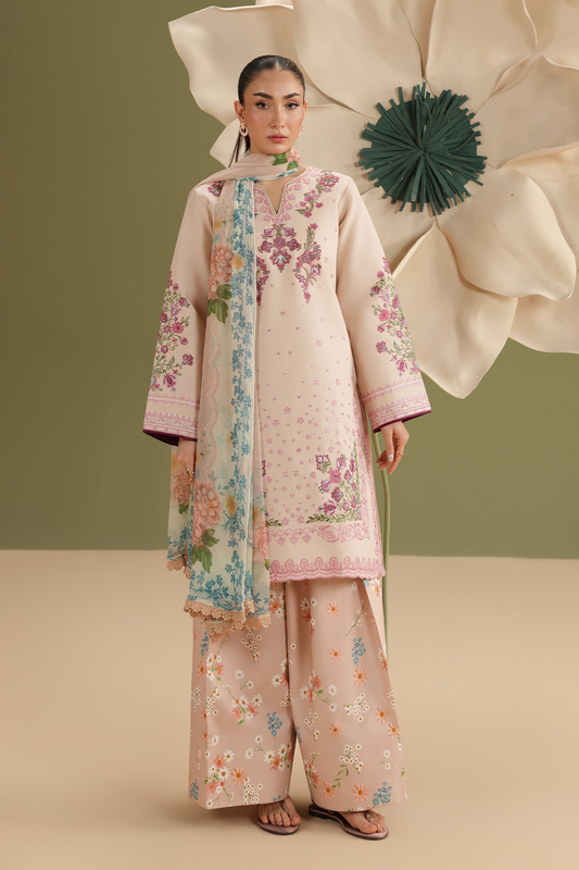 Jahaan Embroidered Lawn Signature Edit By Raj Bari