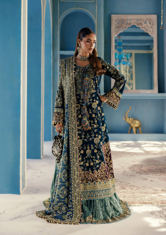 AIK Udaipur Luxury Embroidered Velvet by Aik Atelier