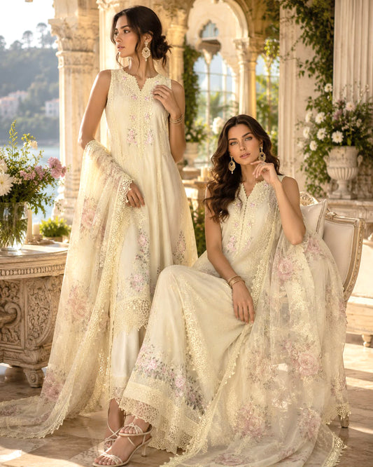 Nooriyah Luxury Embroidered Chiffon Noor By Sadia Asad