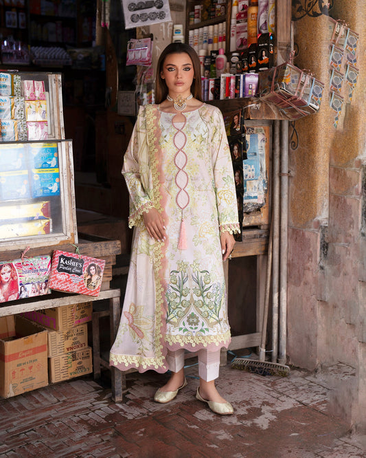 Urbane Lawn (Chiffon Dupatta) By Jade