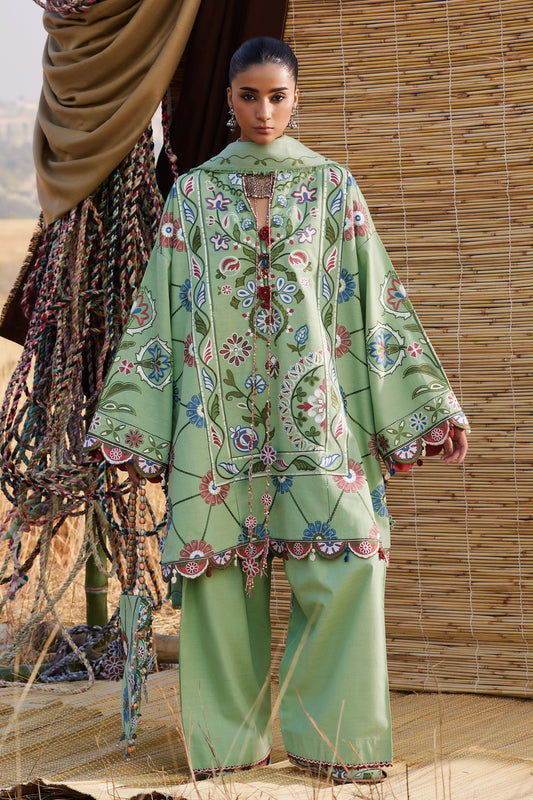 Embroidered Khaddar Winter ZAHA by Khadijah Shah