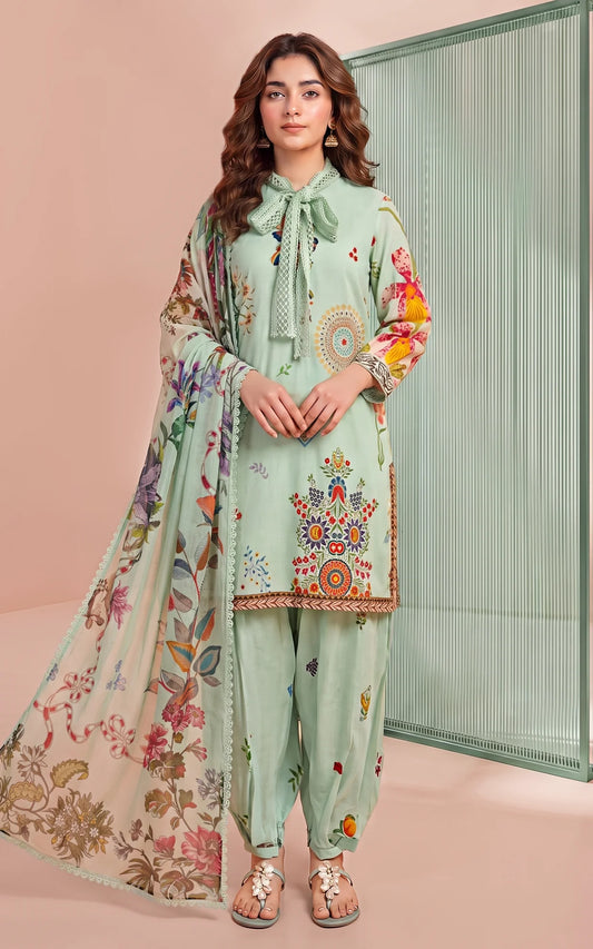 Yakin by Asifa & Nabeel | Printed Unstitched Lawn