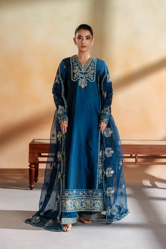 Elara | Unstitched Sheesha Silk Collection By Emaan Adeel