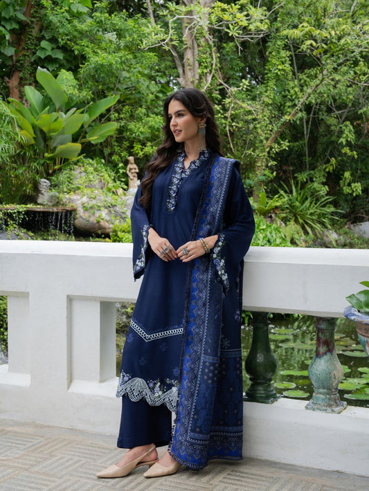 Kashmere Embroidered Wool Edit By Allys