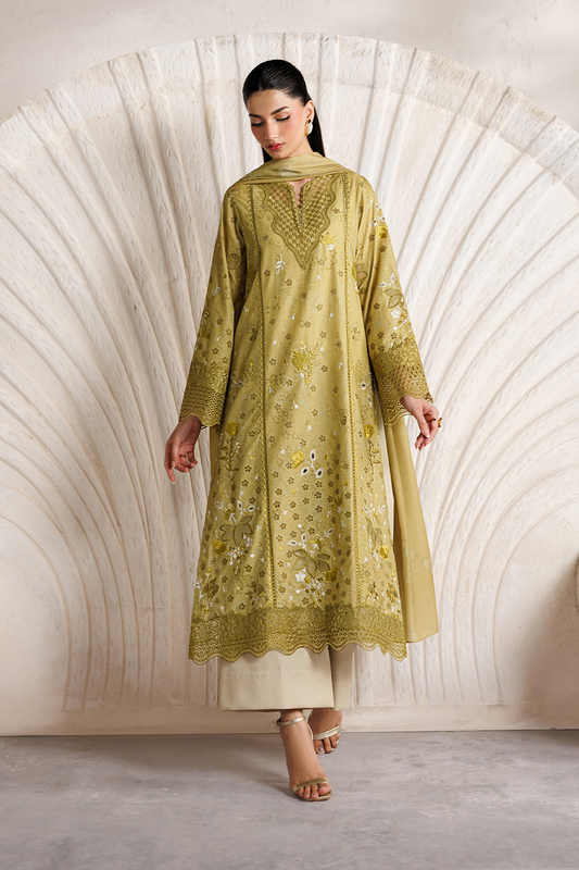 Festive Lawn Embroidered By IZNIK