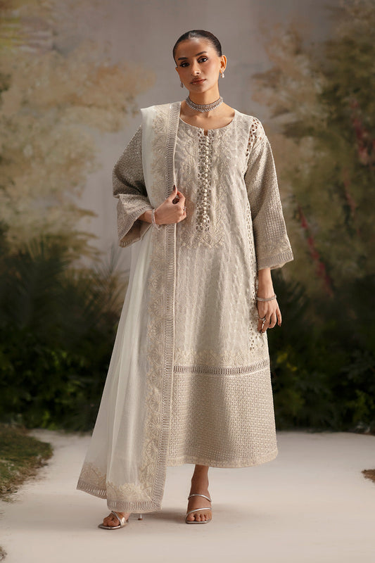 Luxury Chiffon Unstitched by Freesia Premium