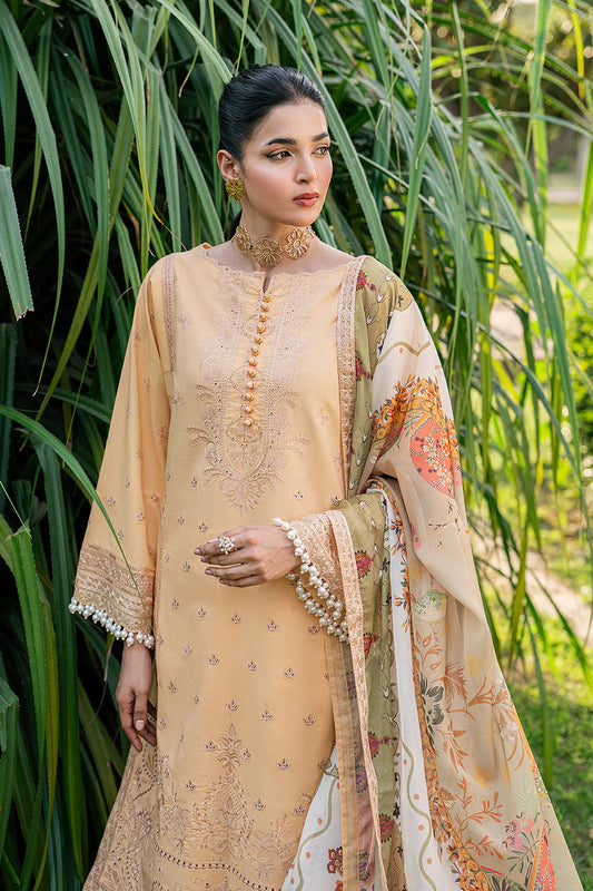 The Floral Chapter Unstitched Lawn Collection By 
Maryum n Maria