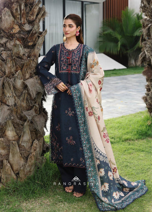 Florence Festive Lawn Collection By Rang Rasiya